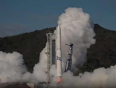 Australian rocket taking off